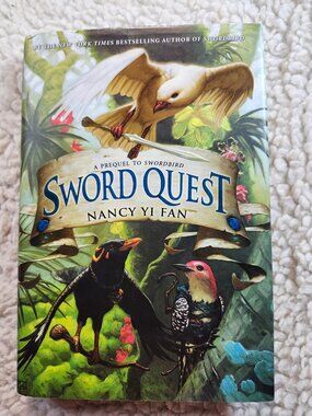 Sword Quest Nancy Yi Fan Hardcover 1st Edition Dust Jacket Childrens Novel